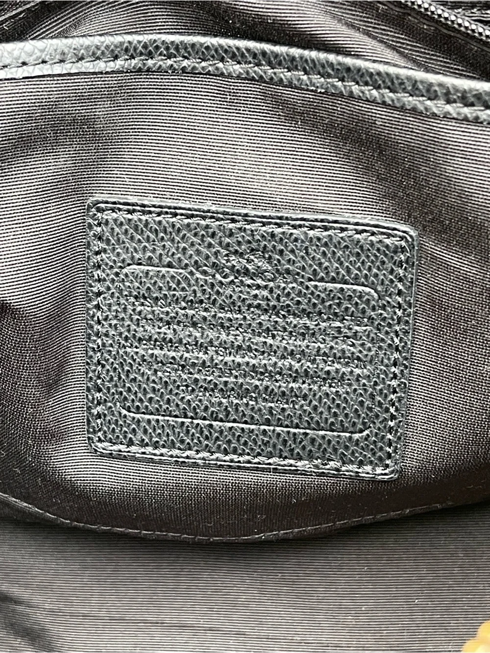 ✨ COACH Pleat Tote in Black Crossgrain Leather (F34680) ✨